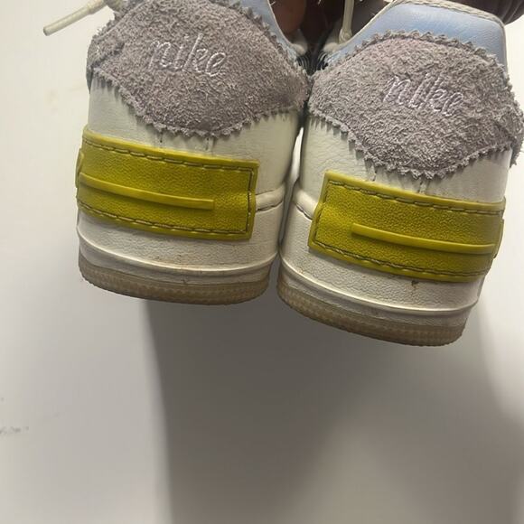 NIKE AIRFORCE 1 SHADOW MULTICOLORED SNEAKERS SIZE 9 DM‎ 8076-100 - Picture 4 of 8